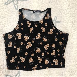 Floral Crop top